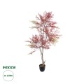Τεχνητός Κήπος RED NANDINA   Διακοσμητικό Φυτό Κόκκινη Ναντίνα Φ66 x Υ150cm