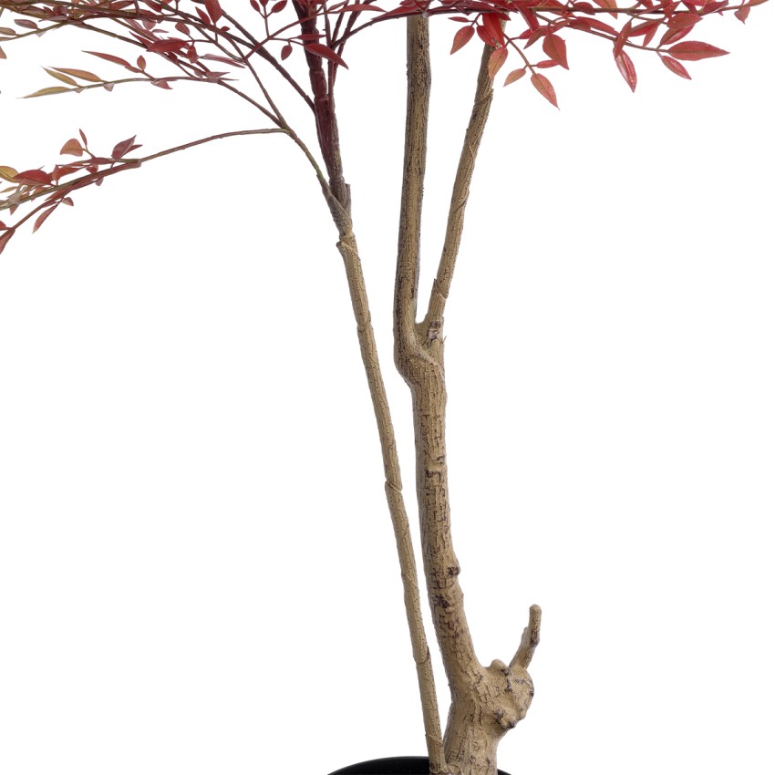 Τεχνητός Κήπος RED NANDINA   Διακοσμητικό Φυτό Κόκκινη Ναντίνα Φ66 x Υ150cm