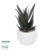 Τεχνητός Κήπος SUCCULENT ALOE POTTED   Διακοσμητικό Φυτό Αλόης Φ7 x Υ14cm