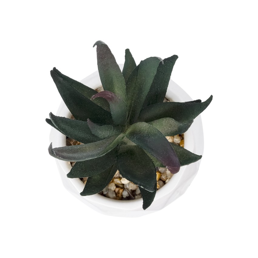 Τεχνητός Κήπος SUCCULENT ALOE POTTED   Διακοσμητικό Φυτό Αλόης Φ7 x Υ14cm
