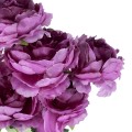 Τεχνητός Κήπος  PURPLE PEONY FLOWER BRANCH  Τεχνητό Διακοσμητικό Μπουκέτο Μώβ Παιώνιας Y45cm
