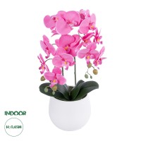Τεχνητός Κήπος PINK ORCHID  Διακοσμητικό Φυτό Ροζ Ορχιδέα Υ45cm