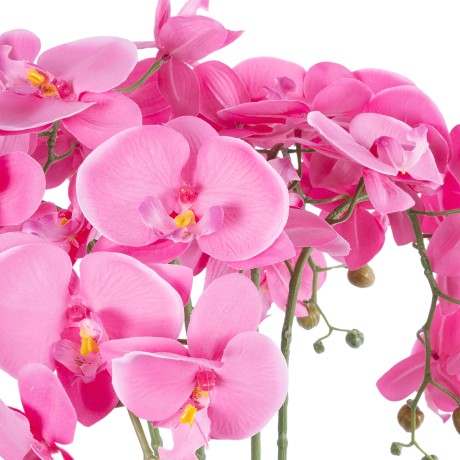 Τεχνητός Κήπος PINK ORCHID  Διακοσμητικό Φυτό Ροζ Ορχιδέα Υ50cm