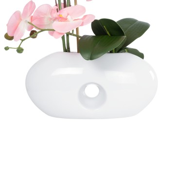 Τεχνητός Κήπος PINK ORCHID  Διακοσμητικό Φυτό Ροζ Ορχιδέα Υ42cm