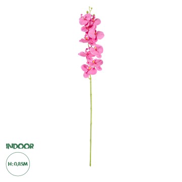 Τεχνητός Κήπος  PINK ORCHID BRANCH  Τεχνητό Διακοσμητικό Κλαδί Ορχιδέας Y85cm