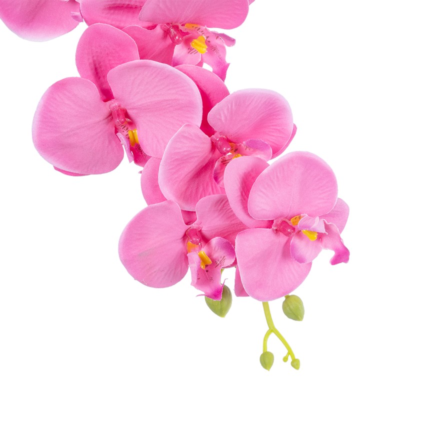 Τεχνητός Κήπος  PINK ORCHID BRANCH  Τεχνητό Διακοσμητικό Κλαδί Ορχιδέας Y85cm
