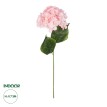 Τεχνητός Κήπος PINK HYDRANGEA BRANCH  Τεχνητό Διακοσμητικό Κλαδί Ροζ Ορτανσία Y73cm