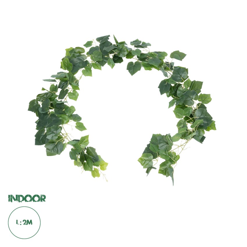 Τεχνητός Κήπος BALTIC IVY GARLAND  Τεχνητή Διακοσμητική Γυρλάντα Βαλτικής Φ20 x Υ200cm Σετ 2 τεμαχίων