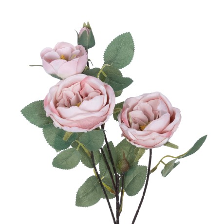 Τεχνητός Κήπος PINK CLIMBING ROSE BRANCH  Τεχνητό Διακοσμητικό Κλαδί Τριαντάφυλλο Ροζ Y70cm