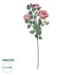 Τεχνητός Κήπος HOT PINK CLIMBING ROSE BRANCH  Τεχνητό Διακοσμητικό Κλαδί Τριαντάφυλλο Έντονο Ροζ Y70cm