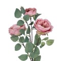 Τεχνητός Κήπος HOT PINK CLIMBING ROSE BRANCH  Τεχνητό Διακοσμητικό Κλαδί Τριαντάφυλλο Έντονο Ροζ Y70cm