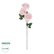 Τεχνητός Κήπος LIGHT PINK  CLIMBING ROSE BRANCH  Τεχνητό Διακοσμητικό Κλαδί Τριαντάφυλλο Ανοιχτό Ροζ Y66cm