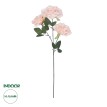 Τεχνητός Κήπος PALE PINK CLIMBING ROSE BRANCH  Τεχνητό Διακοσμητικό Κλαδί Τριαντάφυλλο απαλό Ροζ Y66cm