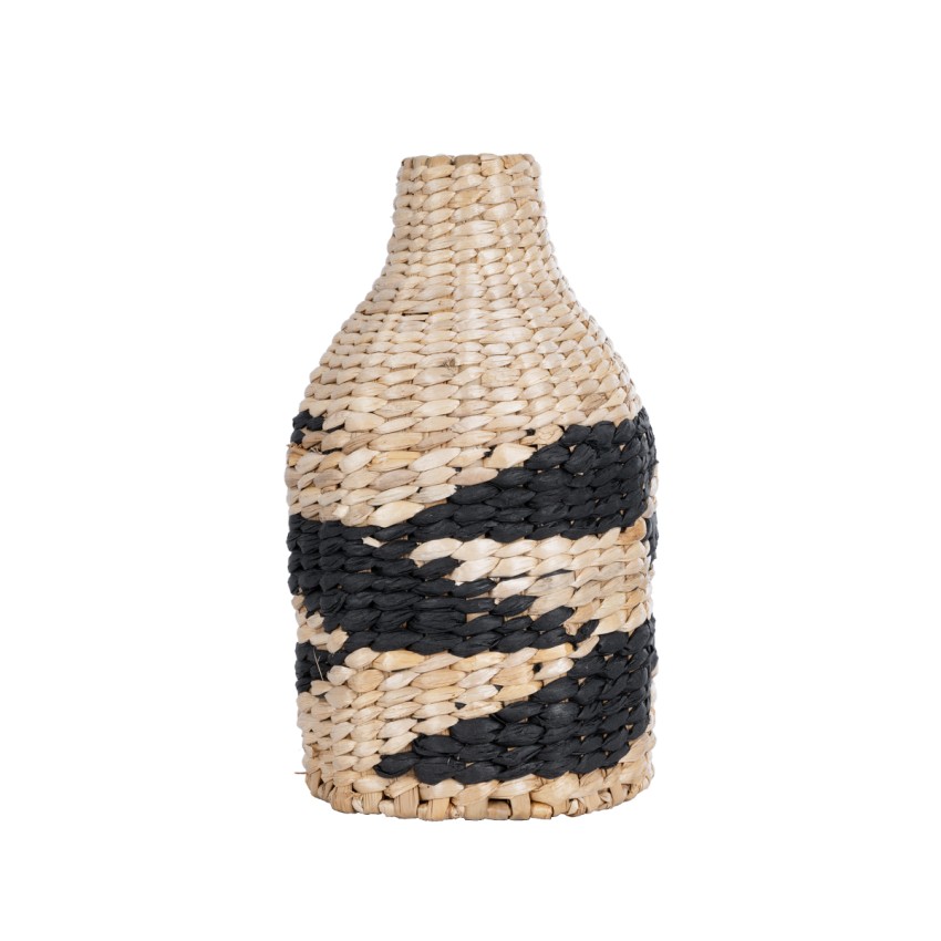 Τεχνητός Κήπος JORDAN Διακοσμητικό Πλεκτό Καλάθι - Κασπώ Γλάστρα - Μπεζ με Μαύρο Φ16cm x Υ30cm Τεχνητός Κήπος JORDAN Διακοσμητικό Πλεκτό Καλάθι - Κασπώ Γλάστρα - Μπεζ με Μαύρο Φ16cm x Υ30cm