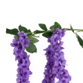 Τεχνητός Κήπος PURPLE WISTERIA FLOWER BRANCH  Τεχνητό Διακοσμητικό κλαδί Βιστέρια Μωβ Φ45 x Υ164cm