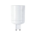 Πλαστικός Αντάπτορας Μετατροπέας από 1xG9 Ντουί σε 1xE27 Ντουί Λευκό Φ3.4 x Υ6cm Πλαστικός Αντάπτορας Μετατροπέας από 1xG9 Ντουί σε 1xE27 Ντουί Λευκό Φ3.4 x Υ6cm