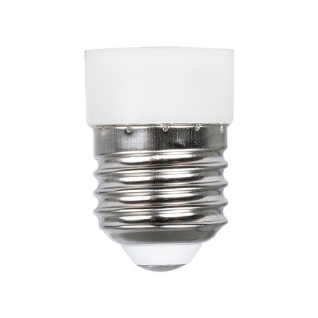 GLOBOSTAR® ADAPTOR  Αντάπτορας/Μετατροπέας από Ντουί E27 σε E14 IP20 - Μ3 x Π3 x Υ4.2cm