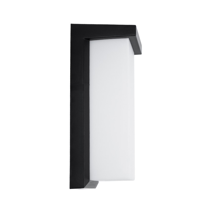 GLOBOSTAR® LOFT  Φωτιστικό Τοίχου - Απλίκα Εσωτερικού/Εξωτερικού Χώρου LED 18W 1890lm 120° AC175-265V Αδιάβροχο IP65 - Πλαστικό Σώμα - Φυσικό λευκό 4500K - Μ24.5 x Π11 x Υ9.5cm - Μαύρο - Bridgelux Chip