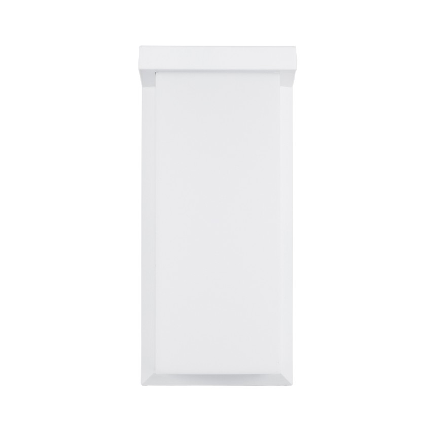 GLOBOSTAR® LOFT  Φωτιστικό Τοίχου - Απλίκα Εσωτερικού/Εξωτερικού Χώρου LED 18W 1890lm 120° AC175-265V Αδιάβροχο IP65 - Πλαστικό Σώμα - Φυσικό λευκό 4500K - Μ24.5 x Π11 x Υ9.5cm - Λευκό - Bridgelux Chip