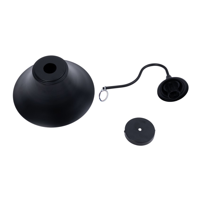 GLOBOSTAR® BELL  Vintage Φωτιστικό Τοίχου - Απλίκα με Ντουί 1 x E27 AC 220-240V IP20 - Μαύρο - Μ35 x Π28.5 x Υ30cm