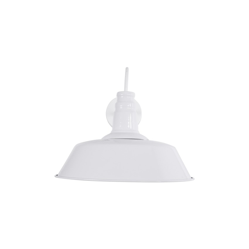 SORD  Vintage Επιτοίχιο Φωτιστικό Απλίκα Μονόφωτο 1 x E27 IP20 Λευκό Μέταλλο - Μ36 x Π42 x Υ32cm