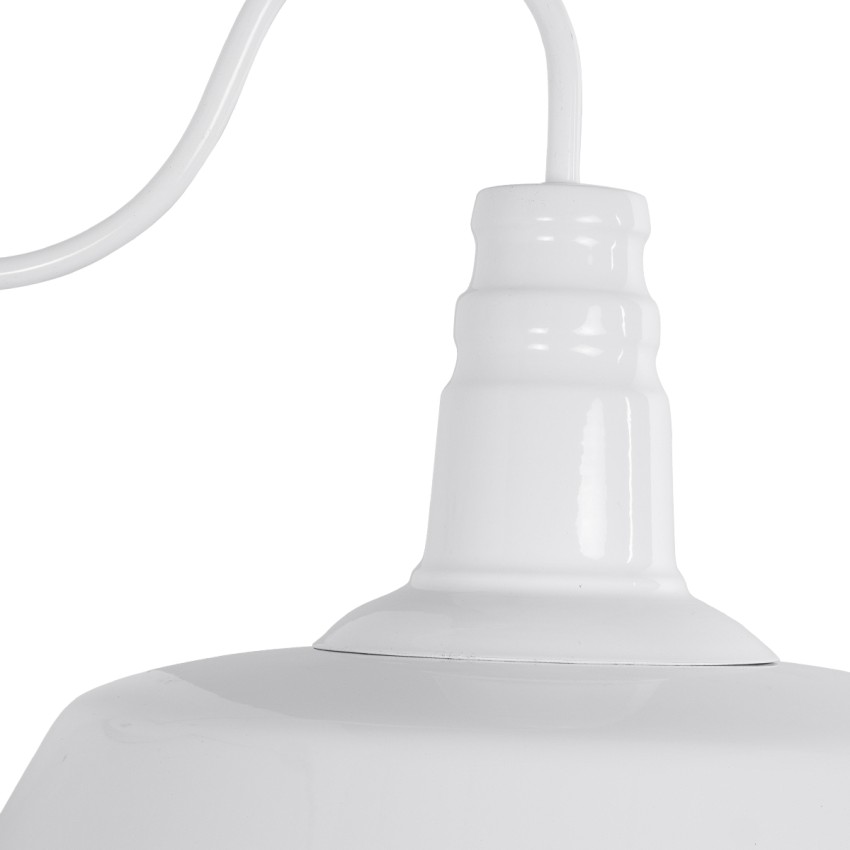 SORD  Vintage Επιτοίχιο Φωτιστικό Απλίκα Μονόφωτο 1 x E27 IP20 Λευκό Μέταλλο - Μ36 x Π42 x Υ32cm