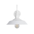GLOBOSTAR® RAY  Vintage Φωτιστικό Τοίχου - Απλίκα με Ντουί 1 x E27 AC 220-240V IP20 - Λευκό - Μ26 x Π37 x Υ32cm