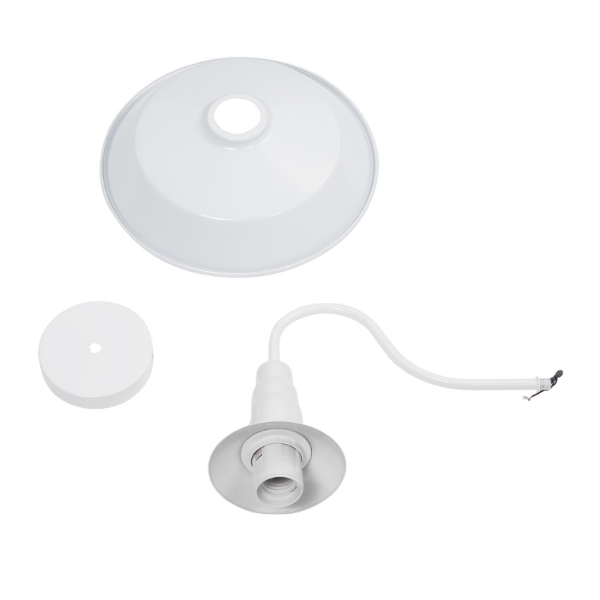 GLOBOSTAR® RAY  Vintage Φωτιστικό Τοίχου - Απλίκα με Ντουί 1 x E27 AC 220-240V IP20 - Λευκό - Μ26 x Π37 x Υ32cm