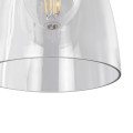 GLOBOSTAR® LYDIA  Vintage Φωτιστικό Τοίχου - Απλίκα με Ντουί 1 x E27 AC 220-240V IP20 - Μαύρο & Χρυσό - Μ14 x Π26 x Υ30cm