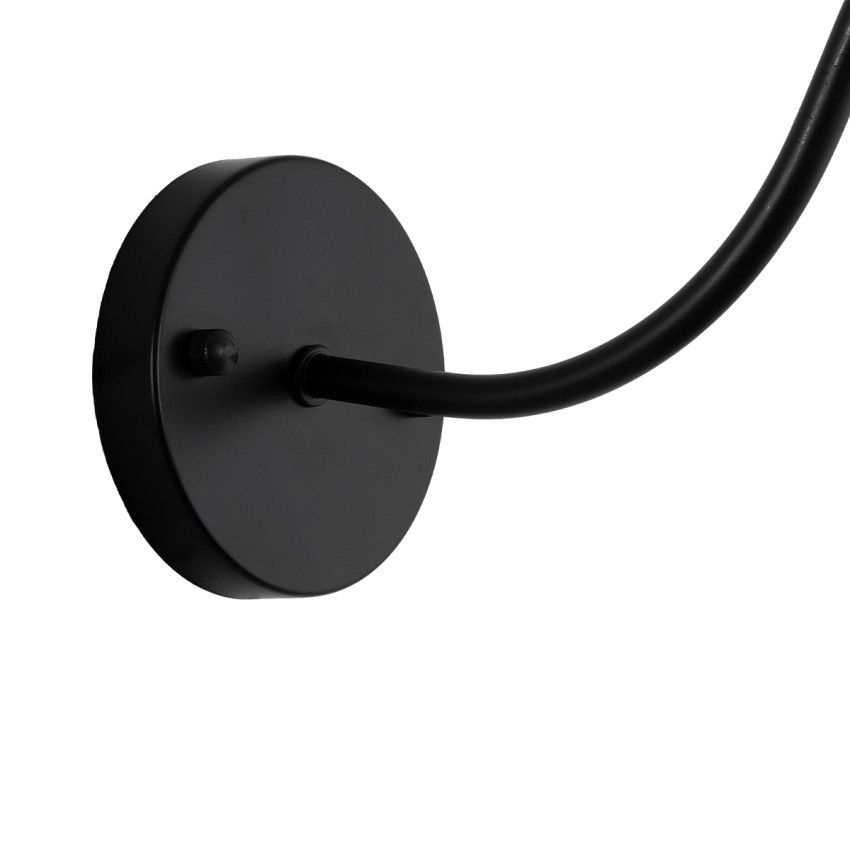 ANBET  Vintage Επιτοίχιο Φωτιστικό Απλίκα Μονόφωτο 1 x E27 IP20 Μαύρο & Χρυσό Μέταλλο - Μ26 x Π38 x Υ27cm