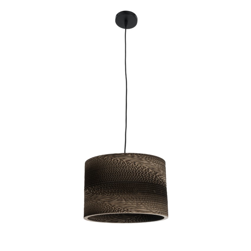 SANTORINI Boho Κρεμαστό Φωτιστικό Καπέλο Μονόφωτο 1 x E27 IP20 3D Καφέ Χαρτί - Μ30 x Π30 x Y20cm SANTORINI Boho Κρεμαστό Φωτιστικό Καπέλο Μονόφωτο 1 x E27 IP20 3D Καφέ Χαρτί - Μ30 x Π30 x Y20cm