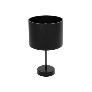 WIZ  Μοντέρνο Επιτραπέζιο Φωτιστικό Μονόφωτο 1 x E27 IP20 Μαύρο Μέταλλο Με Μαύρο Καπέλο- Μ22 x Π22 x Υ36.5cm