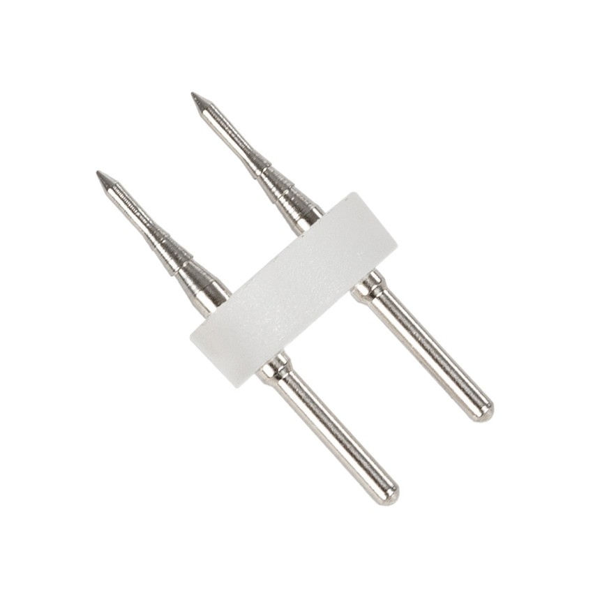 Σύνδεσμος Καρφάκι για Μονόχρωμο & RGB Φωτοσωλήνα LED 360° Degree 2 Pin