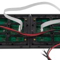 GLOBOSTAR® MODULCO  Module Πλακίδιο Κυλιόμενης Ψηφιακής Επιγραφής/Οθόνης 32x16cm P10 LED 40W Nits ≥5500cd/㎡ DC 5V Αδιάβροχο IP65 Μπλε - Μ32 x Π16 x Υ1.5cm