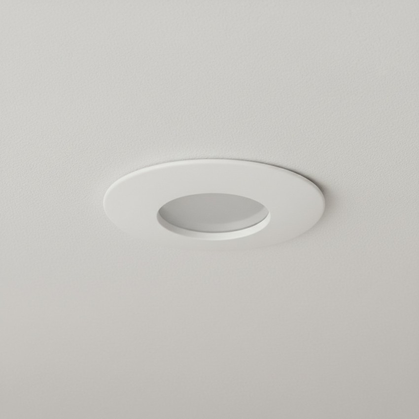 kelvo® KAPA  Χωνευτό Φωτιστικό Downlight Σποτ Μπάνιου για Λάμπα MR16 με Ντουί GU10 AC 220-240V Αδιάβροχο IP65 - Λευκό Ματ - Μ8.5 x Π8.5 x Υ4.2cm / Q7.5cm