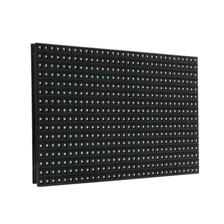 GLOBOSTAR® MODULCO  Module Πλακίδιο Κυλιόμενης Ψηφιακής Επιγραφής/Οθόνης 32x16cm P10 LED 40W Nits ≥5500cd/㎡ DC 5V Αδιάβροχο IP65 Μπλε - Μ32 x Π16 x Υ1.5cm