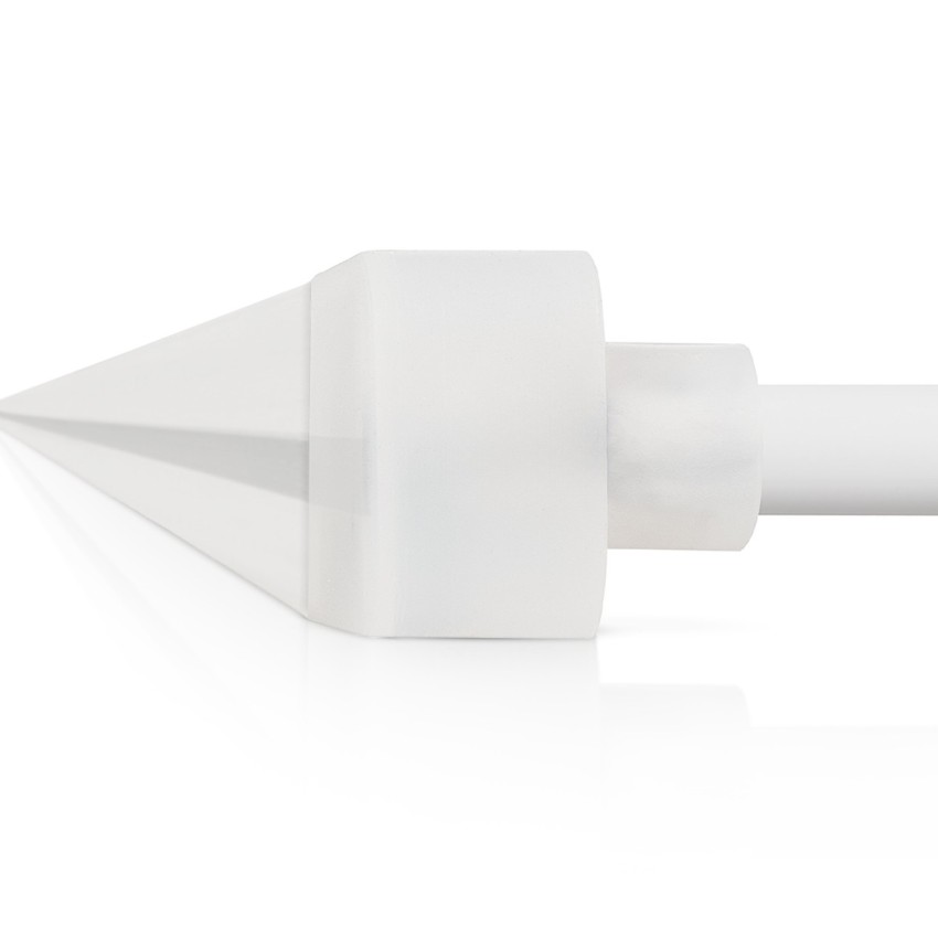 kelvo® NEONPRO  Γωνιακή Τάπα Σύνδεσης Τροφοδοσίας για Neon Flex Αδιάβροχο IP65 - Μ1.4 x Π1.7 x Υ1.4cm