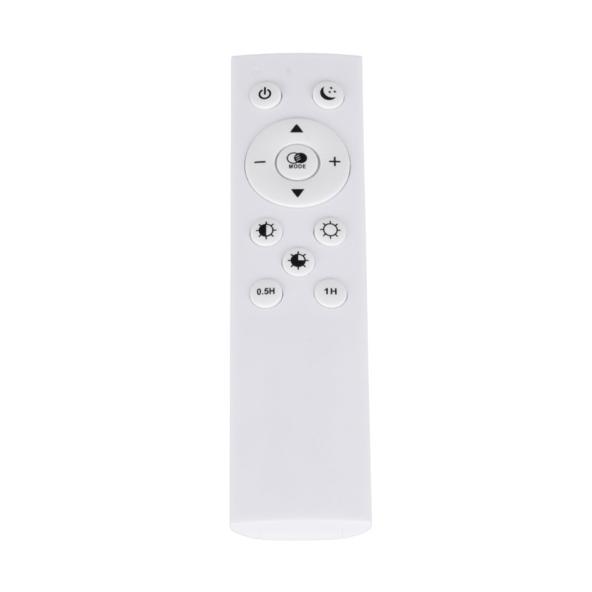 kelvo® SALEM  Φωτιστικό Οροφής LED 105W 10500lm 120° AC 220-240V IP20 Ρυθμιζόμενο Λευκό CCT με Χειριστήριο από 2700K έως 6000K Dimmable - Lumileds SMD Chip - Καφέ Ματ - Μ60 x Π60 x Υ9.5cm