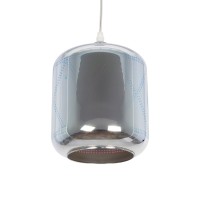 GLOBOSTAR® NEPTUNE  Μοντέρνο Κρεμαστό Φωτιστικό Οροφής με Ντουί 1 x E27 AC 220-240V IP20 - Πολύχρωμο - Μ18 x Π18 x Υ25cm