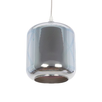 GLOBOSTAR® NEPTUNE  Μοντέρνο Κρεμαστό Φωτιστικό Οροφής με Ντουί 1 x E27 AC 220-240V IP20 - Πολύχρωμο - Μ18 x Π18 x Υ25cm