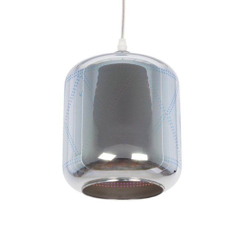 GLOBOSTAR® NEPTUNE  Μοντέρνο Κρεμαστό Φωτιστικό Οροφής με Ντουί 1 x E27 AC 220-240V IP20 - Πολύχρωμο - Μ18 x Π18 x Υ25cm