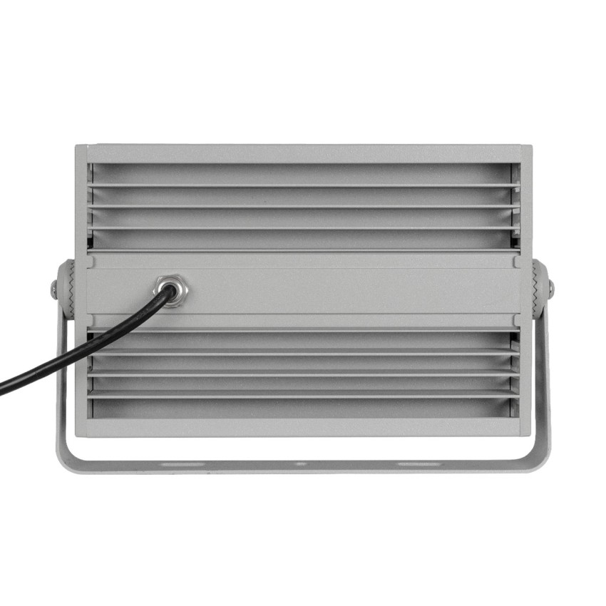 GLOBOSTAR® FLOODKENA  Προβολέας Σποτ Wall Washer LED 40W 3400lm 120° AC 220-240V Αδιάβροχο IP67 Πολύχρωμο RGBW - Bridgelux SMD Chip - Γκρι Ανθρακί - Μ31 x Π10 x Υ17cm