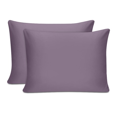 Μαξιλαροθήκες ύπνου Tonne Cotton Box Σετ 2 τμχ χρώμα dusty rose 50x70εκ.