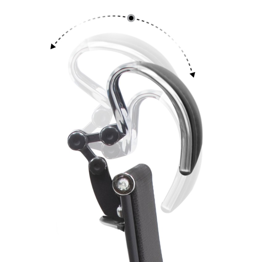 Καρέκλα γραφείου Samurai L2-6D εργονομική με ύφασμα TS Mesh και τεχνόδερμα χρώμα μαύρο 69x70x125/137εκ.