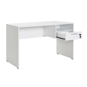 Γραφείο εργασίας Concept από μελαμίνη σε χρώμα λευκό 120x60x75εκ. Γραφείο εργασίας Concept από μελαμίνη σε χρώμα λευκό 120x60x75εκ.