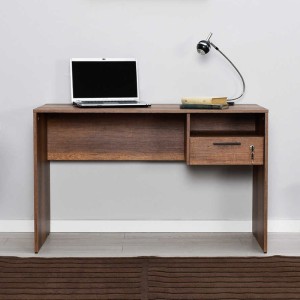 Γραφείο εργασίας Concept από μελαμίνη σε χρώμα καρυδί 120x60x75εκ. Γραφείο εργασίας Concept από μελαμίνη σε χρώμα καρυδί 120x60x75εκ.