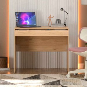 Γραφείο εργασίας Vareno χρώμα florida oak 90x55x75εκ.