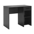 Γραφείο εργασίας Concept από μελαμίνη σε χρώμα ανθρακί 90x52x75εκ.