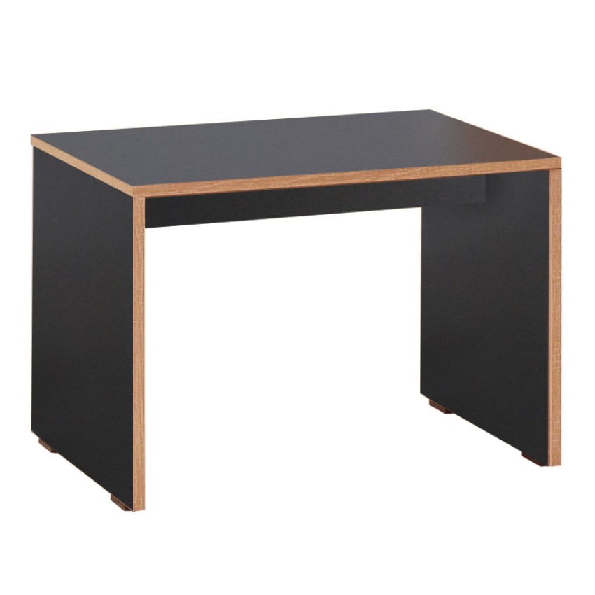 Τραπεζάκι σαλονιού - γραφείου Rio χρώμα ανθρακί 60x40x43εκ.