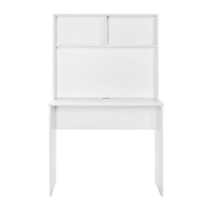 Γραφείο εργασίας Trendline χρώμα λευκό 90x52x148εκ.